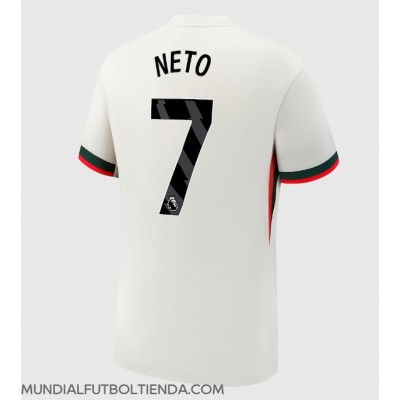 Camiseta Chelsea Pedro Neto #7 Segunda Equipación Replica 2025-26 mangas cortas Camiseta Chelsea Pedro Neto #7 Segunda Equipación Replica 2025-26 mangas cortas